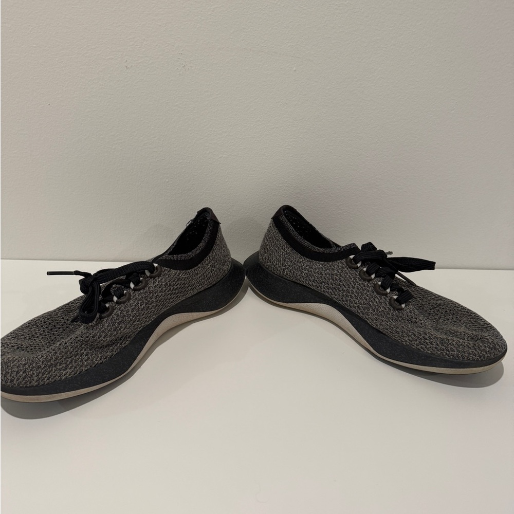allbirds Men’s Grey Knit Sneakers - Picture 2 of 6